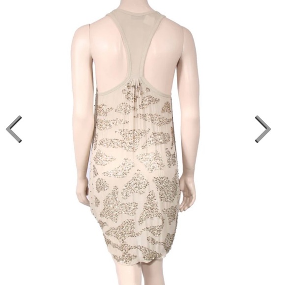 All Saints | Gold Sequin Poison Dress - Picture 4 of 8
